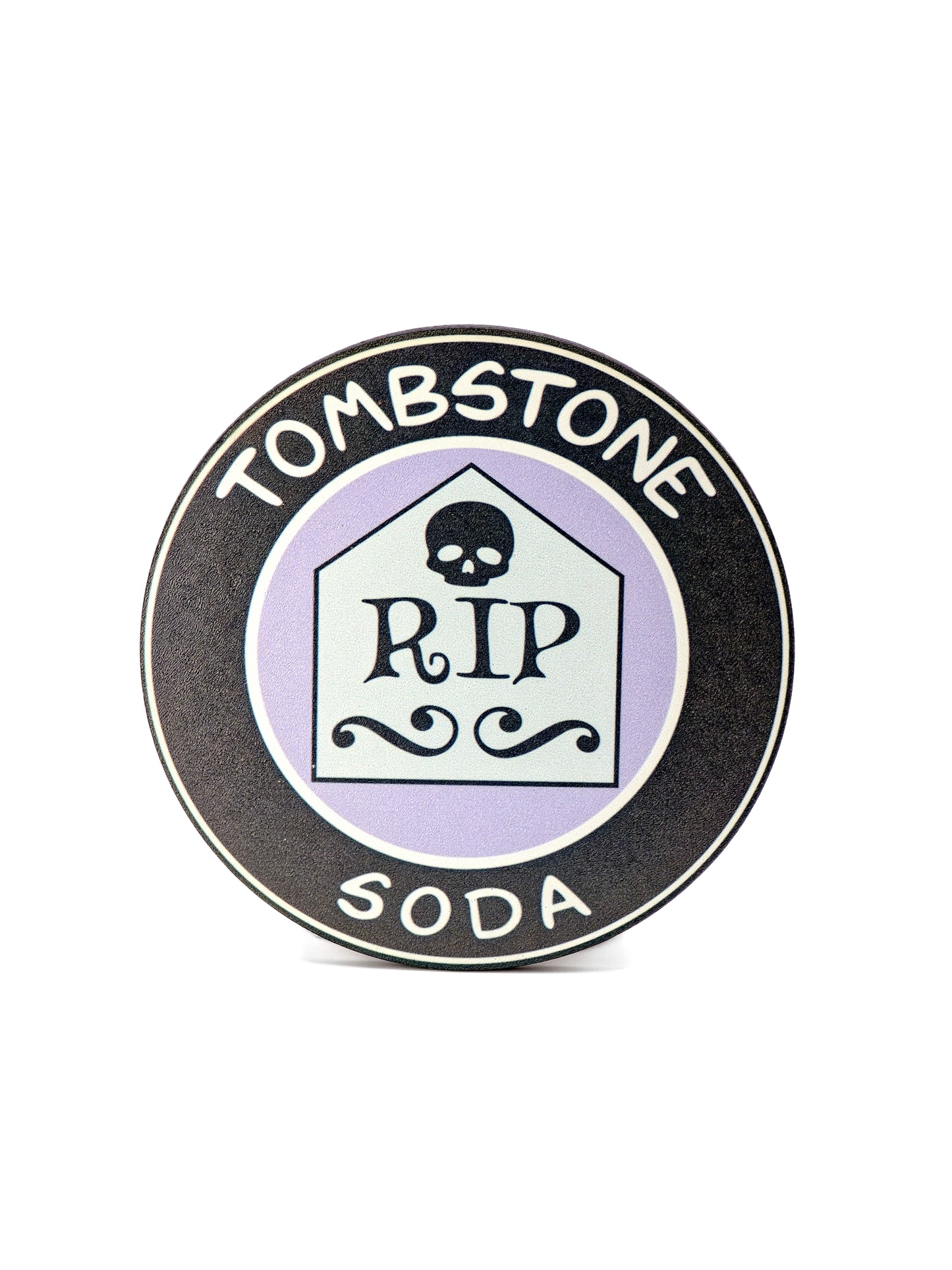 Tombstone Soda Coaster