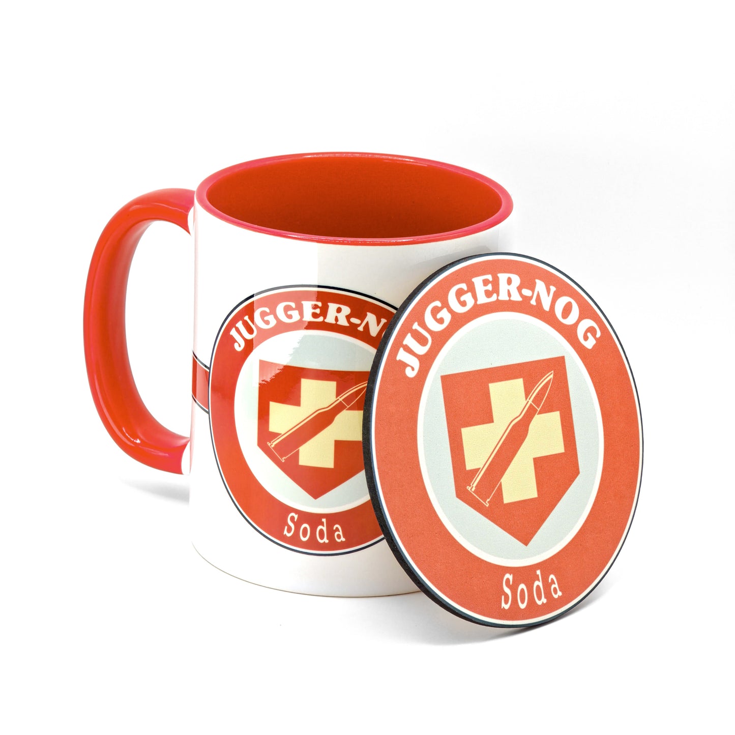 Taza Jugger-Nog Soda + Posavaso de Regalo
