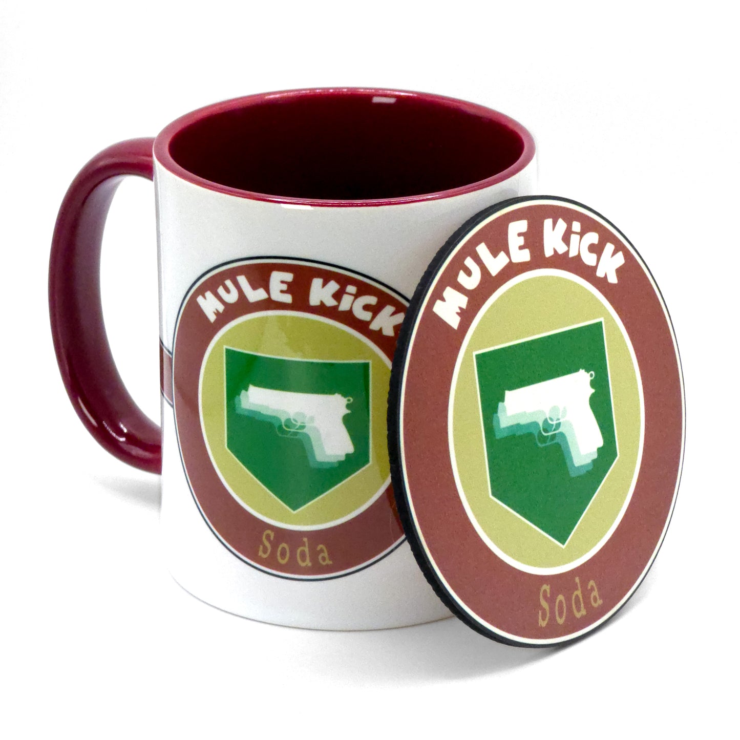 Taza Mule Kick + Posavaso de Regalo