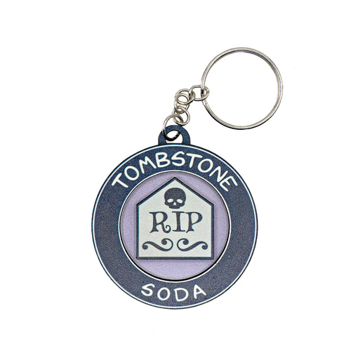 Tombstone Soda Keychain 