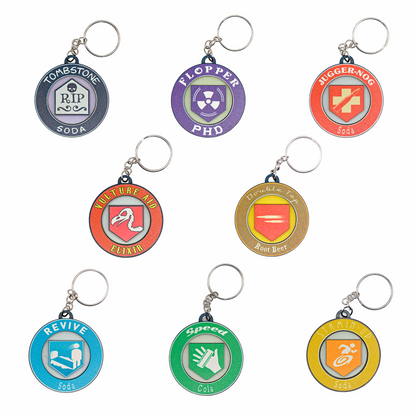 Pack 8 LLaveros Zombie Soda