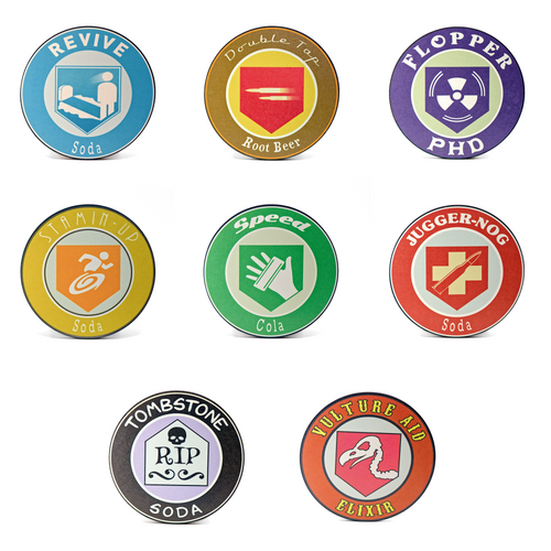 Pack 8 Posavasos Zombie Soda