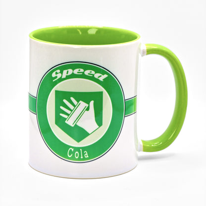 Taza Speed + Posavaso de Regalo