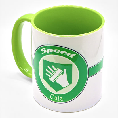 Taza Speed + Posavaso de Regalo