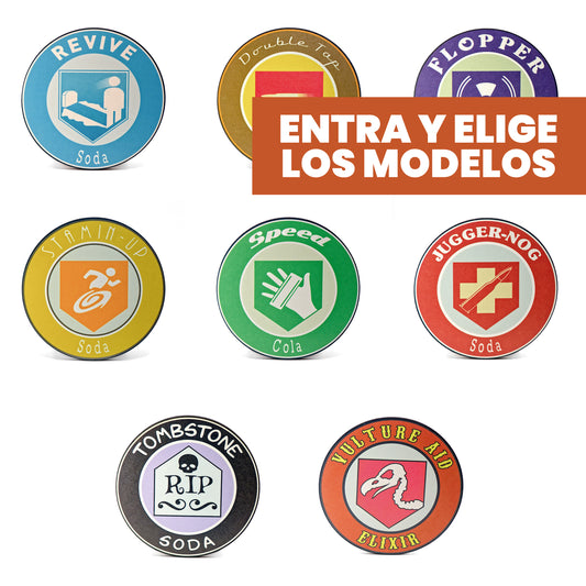 Pack 8 Posavasos Zombie Soda